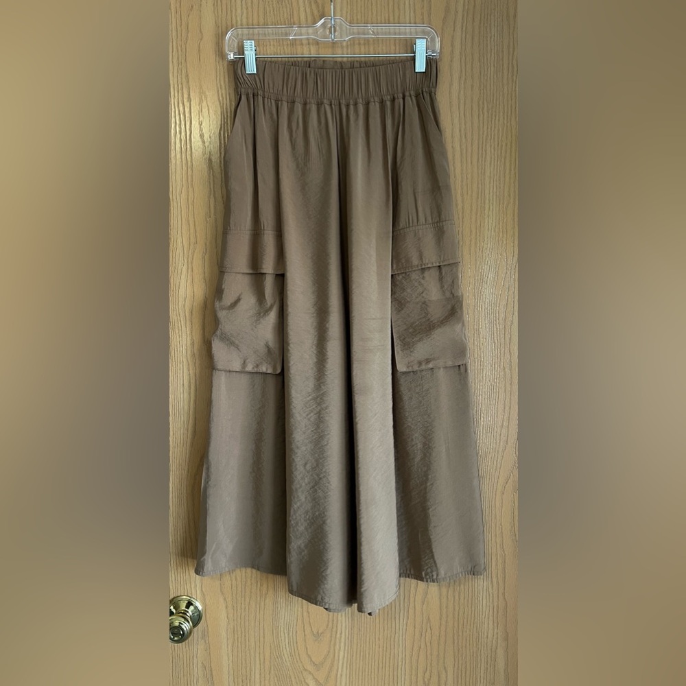 Wide Leg Brown Pants - Picture 11 of 12